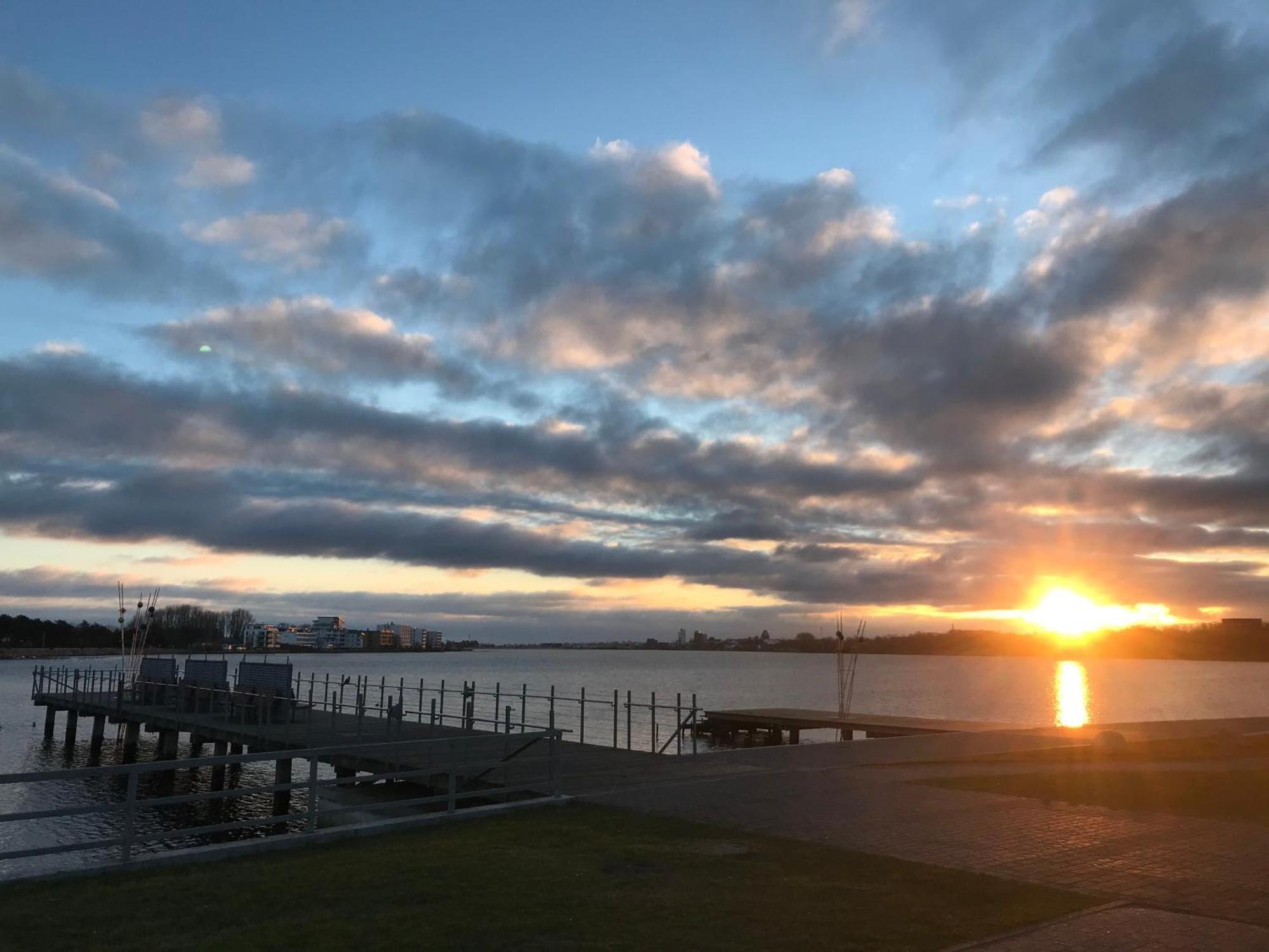 Ferienwohnung Meeresblick Heiligenhafen Exteriör bild