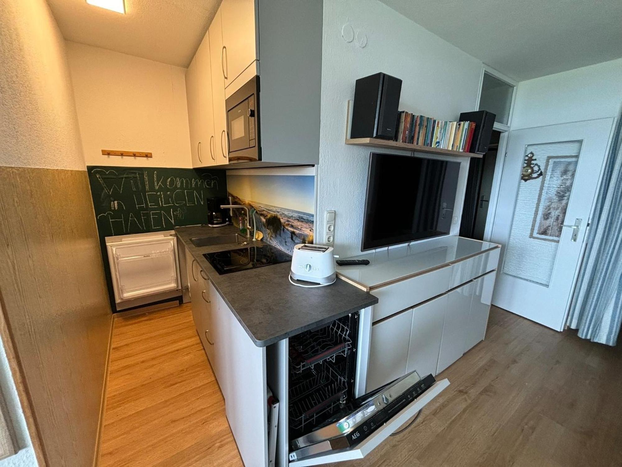 Ferienwohnung Meeresblick Heiligenhafen Exteriör bild